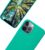 eplanita Eco Mobile Phone Case Compatible with iPhone 12 and 12 Pro, Plant Fiber, Drop Protection Cover, Durable and Sustainable (for iPhone 12/12 Pro, Mint)